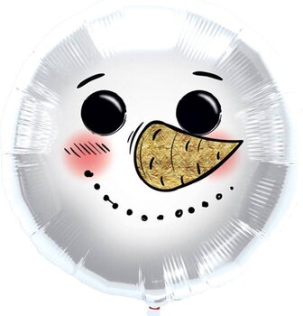 folieballon sneeuwman