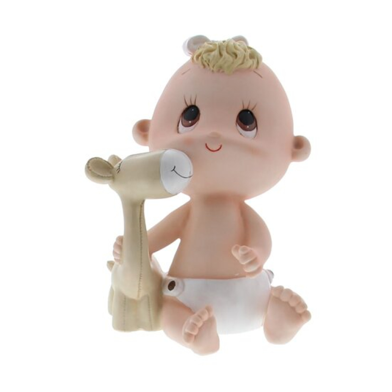 spaarpot baby meisje met giraffe