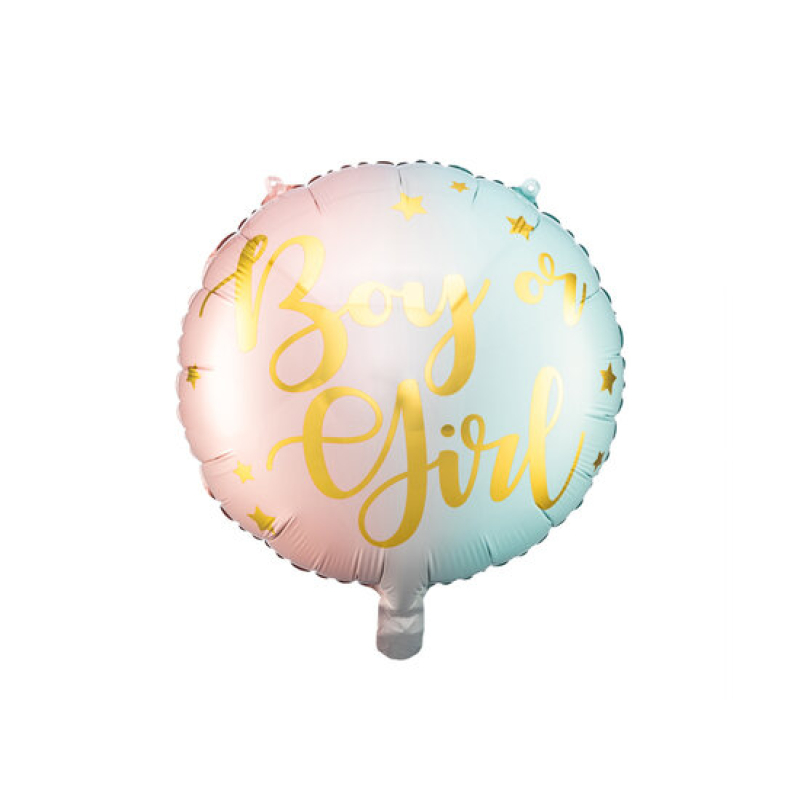 folieballon boy or girl