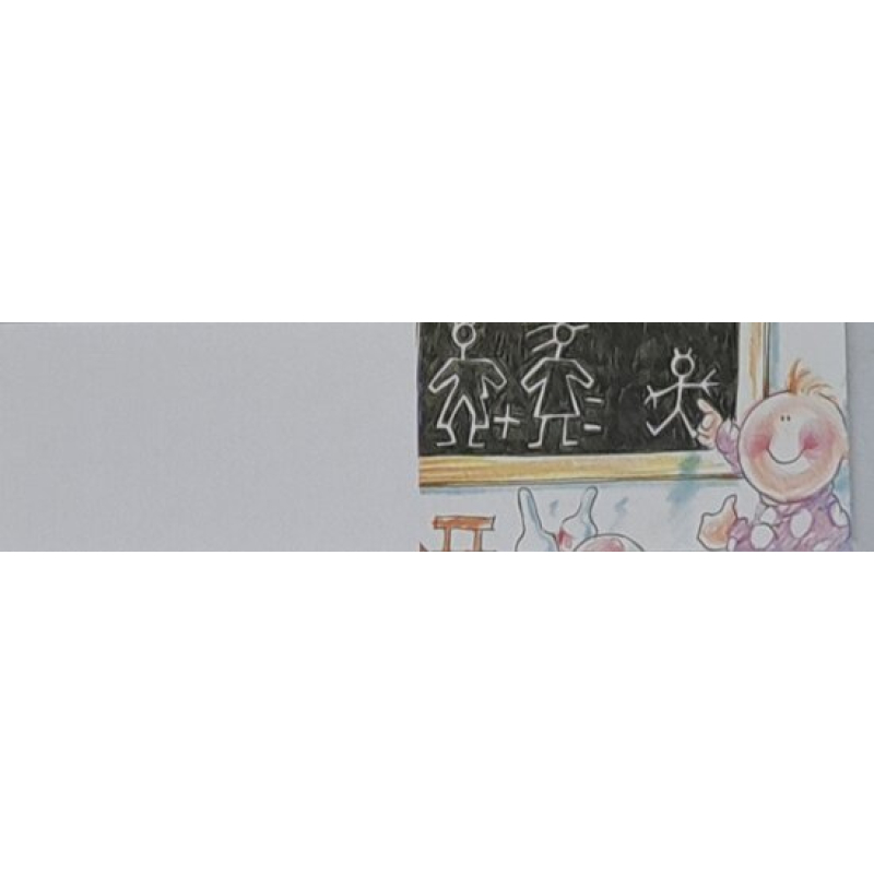 kaartje schoolbord