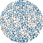 geboortemuisjes blauw-wit of roze-wit 900 gram