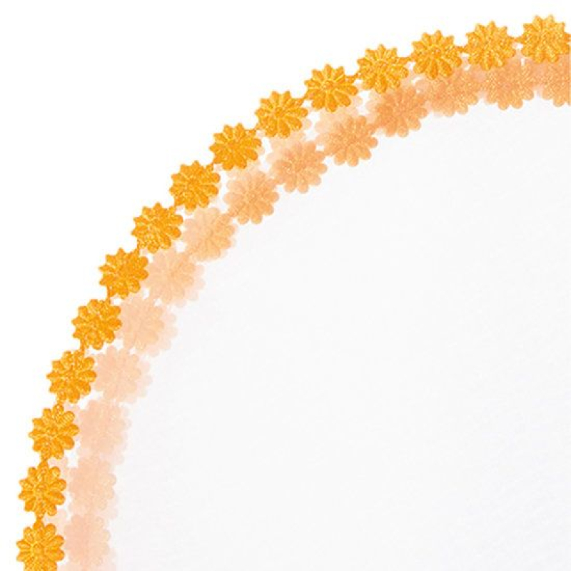 10x tule bloemrand