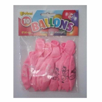 10 ballonnen een jongen / meisje