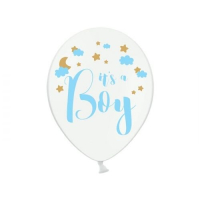 6 ballonnen it's a girl of its a boy