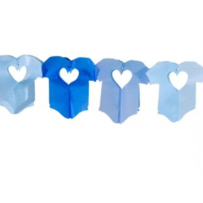 blauwe rompertjes slinger