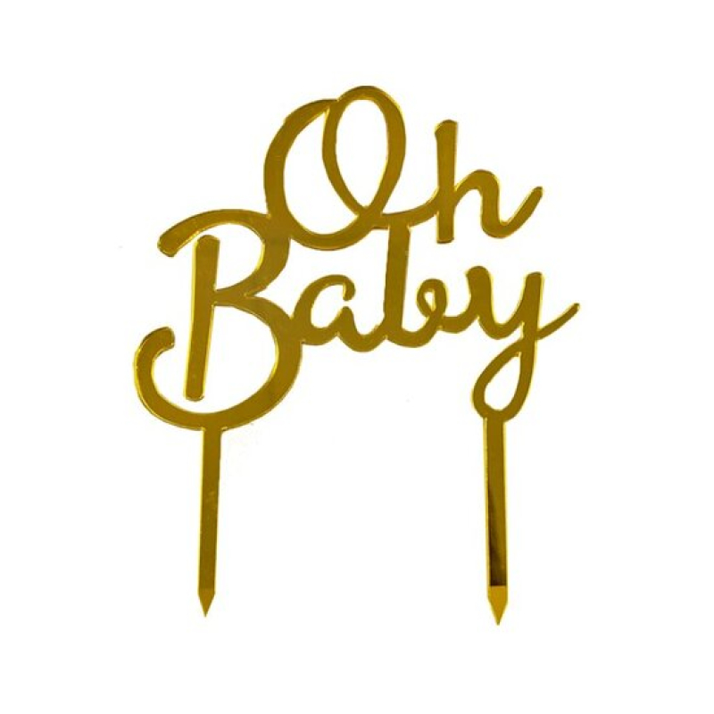 cake topper oh baby