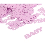 confetti Baby roze of blauw