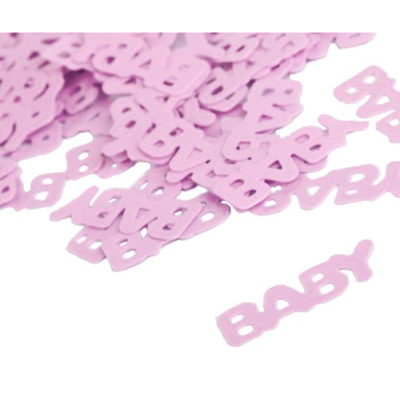 confetti Baby roze of blauw