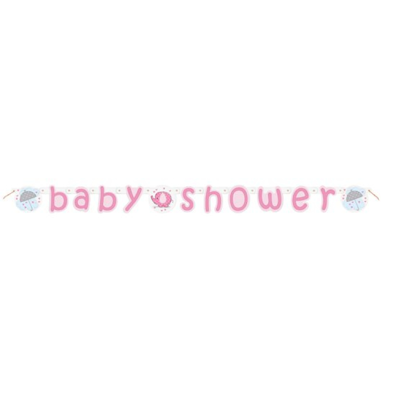 babyshower wenslijn olifant roze of blauw