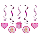 swirl beren roze of blauw 5 stuks