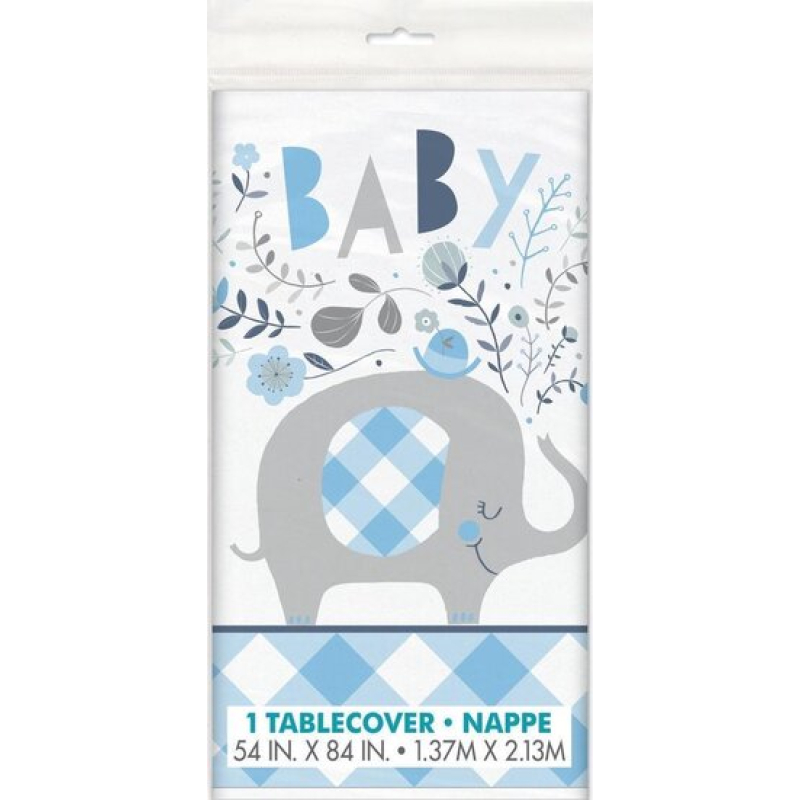 tafelkleed olifant blauw