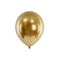 10x ballonnen chrome 27cm