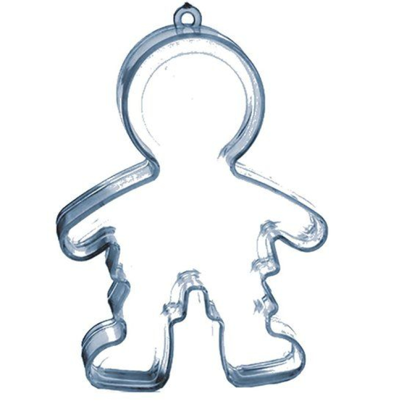 transparant plastic doosje jongen of meisje