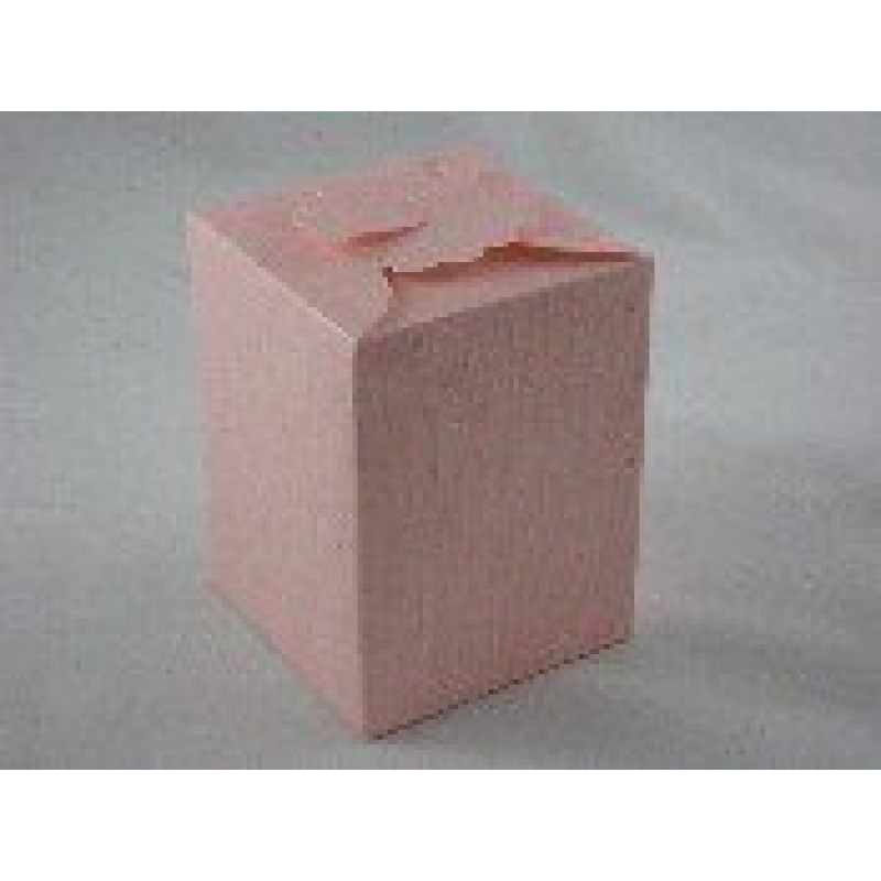 doosje vierkant hoog in roze of blauw