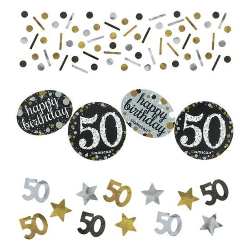 confetti 50 jaar sparkling