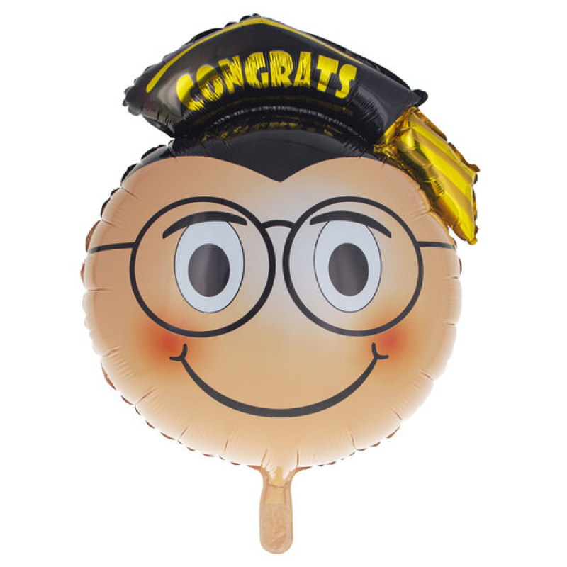folieballon geslaagd student