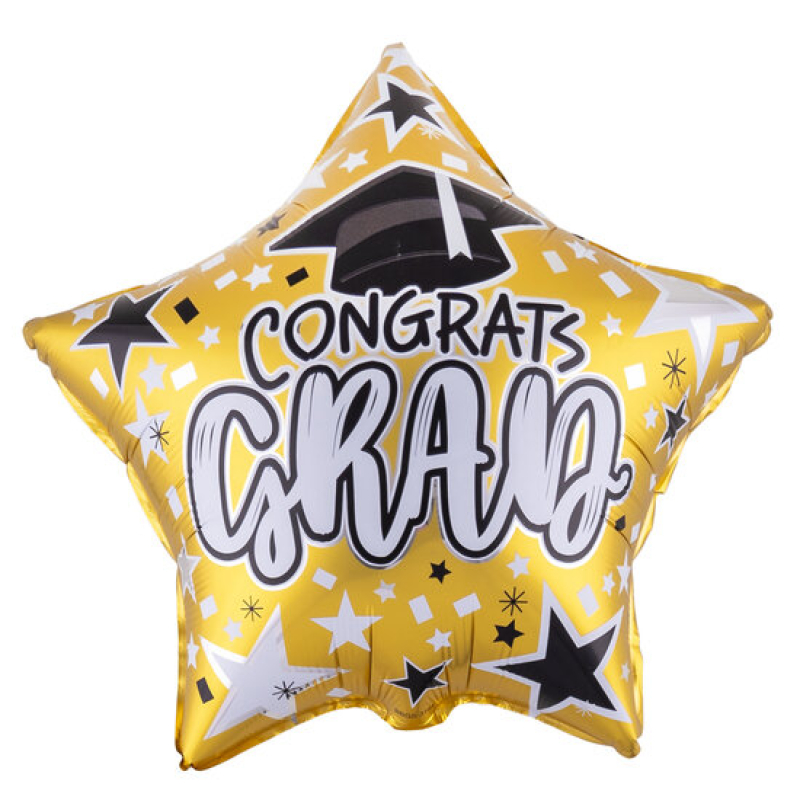 folieballon ster congrats