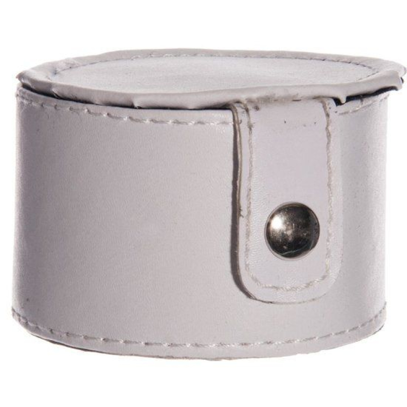 rond doosje lederlook