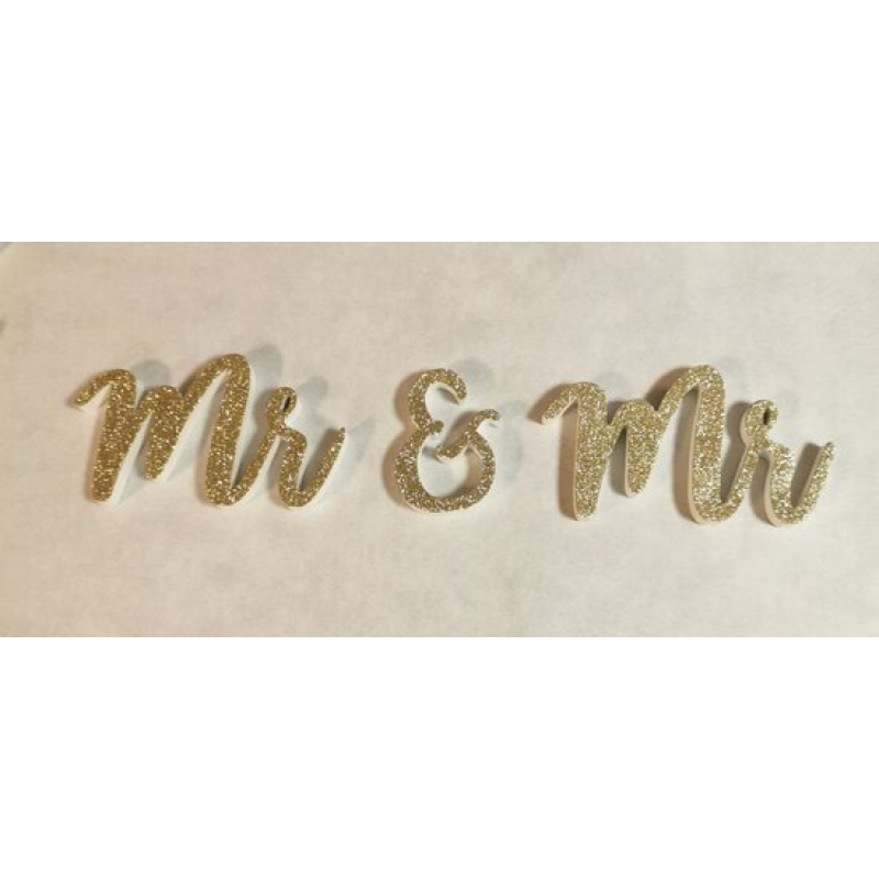tafelstuk Mr & Mr