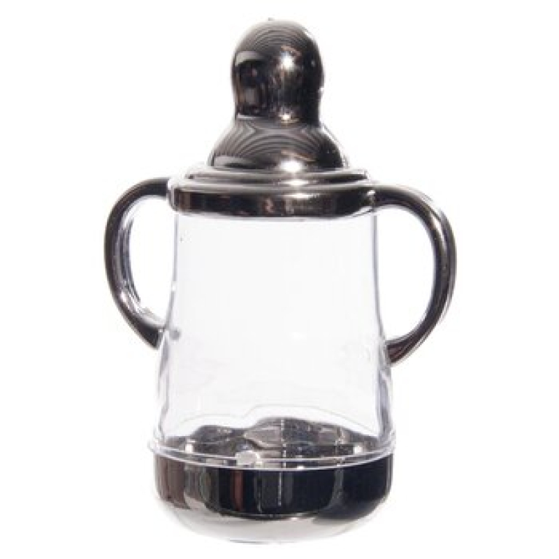 papflesje met handvatten zilver of goud