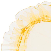 10x tule broderie tule